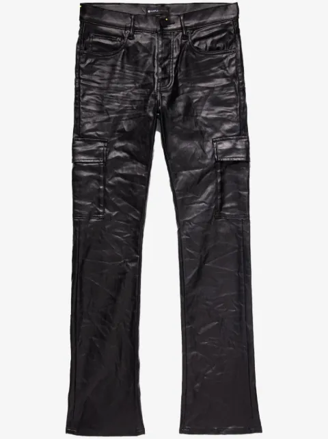 Purple Brand P004 cargo flared jeans