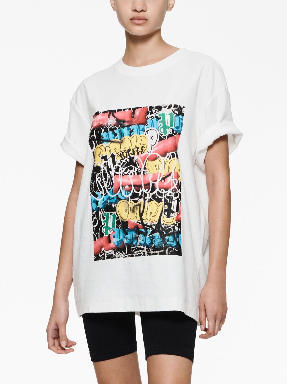 Purple Brand graphic-print Cotton T-shirt - Farfetch