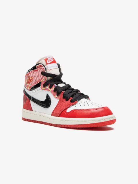 Jordan Kids Air Jordan 1 High OG "Spider-Man Across The Spider-Verse" sneakers