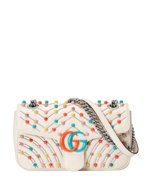 Gucci small GG Marmont beaded bag