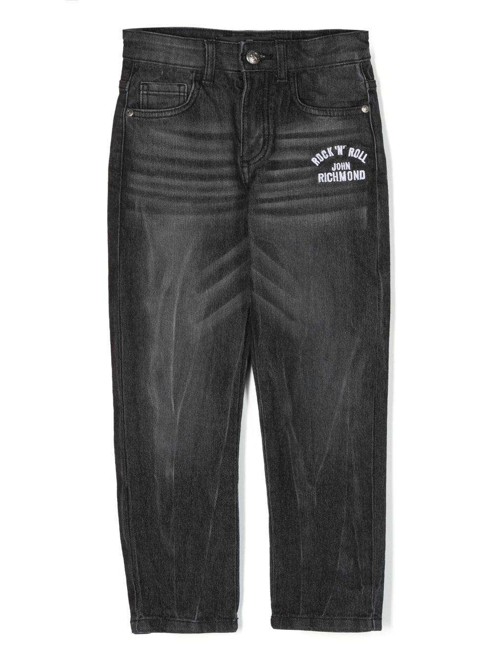 John Richmond Junior Idol mid-rise straight jeans - Black