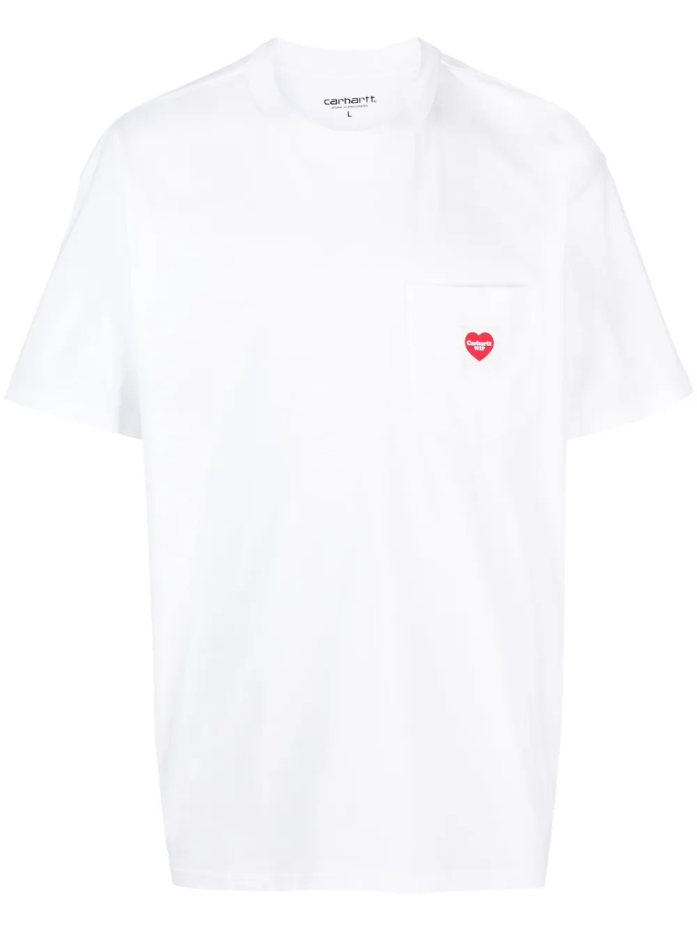 Carhartt WIP playera Pocket Heart | blanco | Image 1