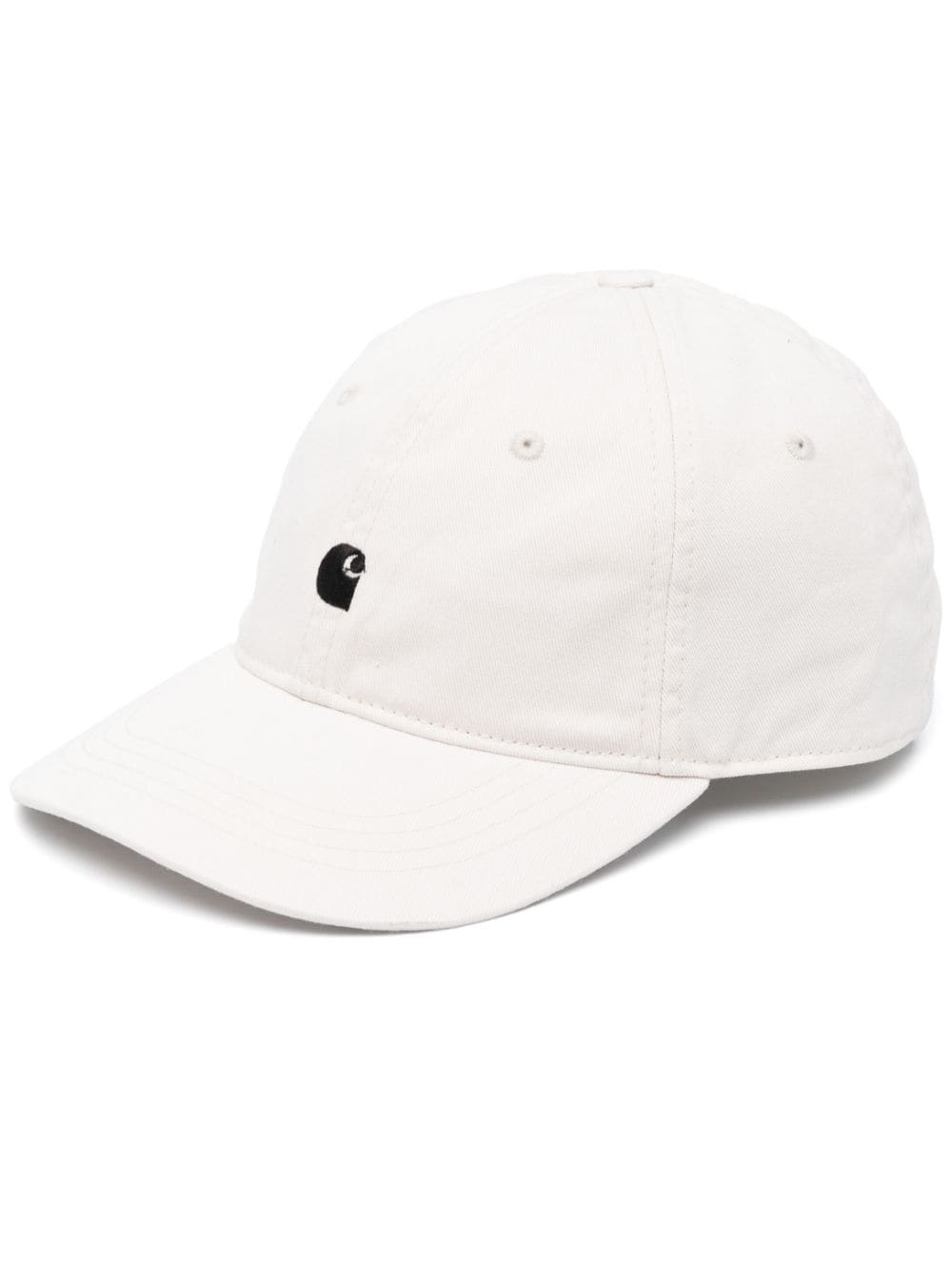 Shop Carhartt Embroidered-logo Cotton Cap In Neutrals