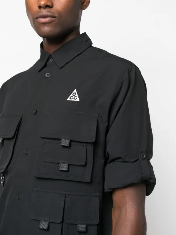 Nike Dri Fit logo embroidered Shirt Farfetch