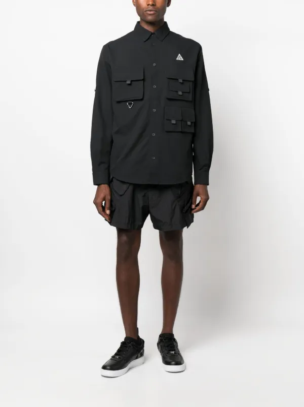 Nike Dri Fit logo embroidered Shirt Farfetch