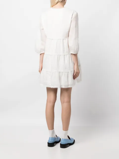 b+ab flared short dress 3U1248S - 3