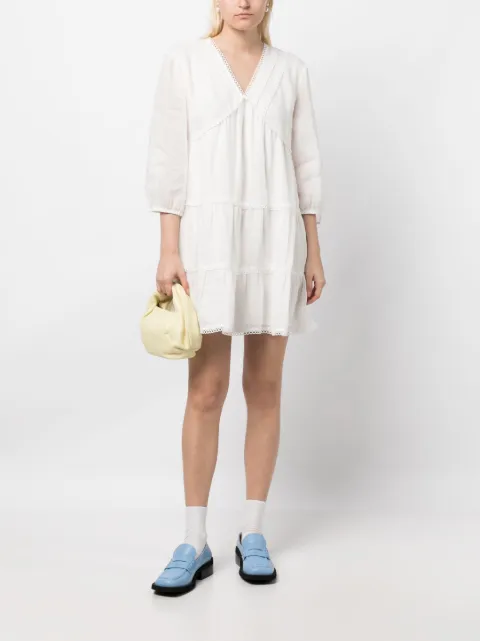 b+ab flared short dress 3U1248S - 1