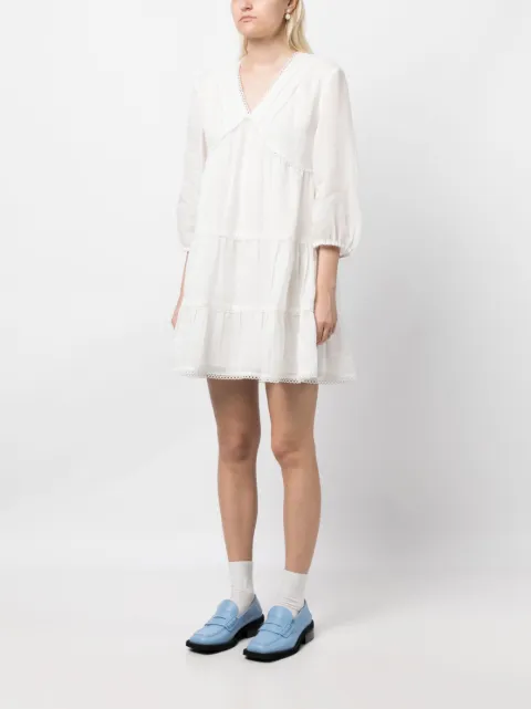 b+ab flared short dress 3U1248S - 2