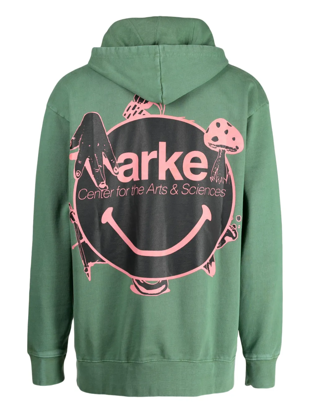 MARKET Katoenen hoodie - Groen