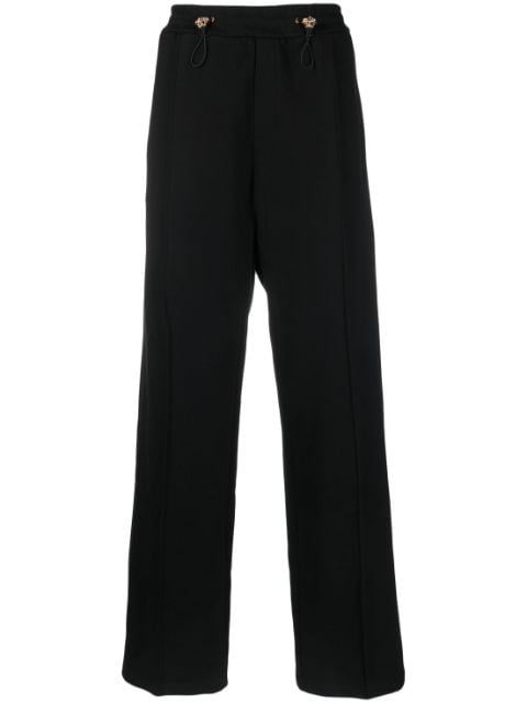 Versace Medusa-embellished straight trousers