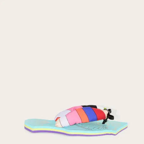 Iride-Print Scuba Sandals