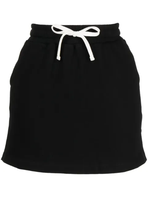 tout a coup drawstring cotton A-line skirt