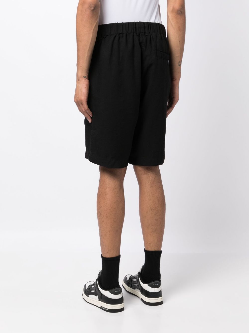 Shop Five Cm Straight-leg Shorts In Black