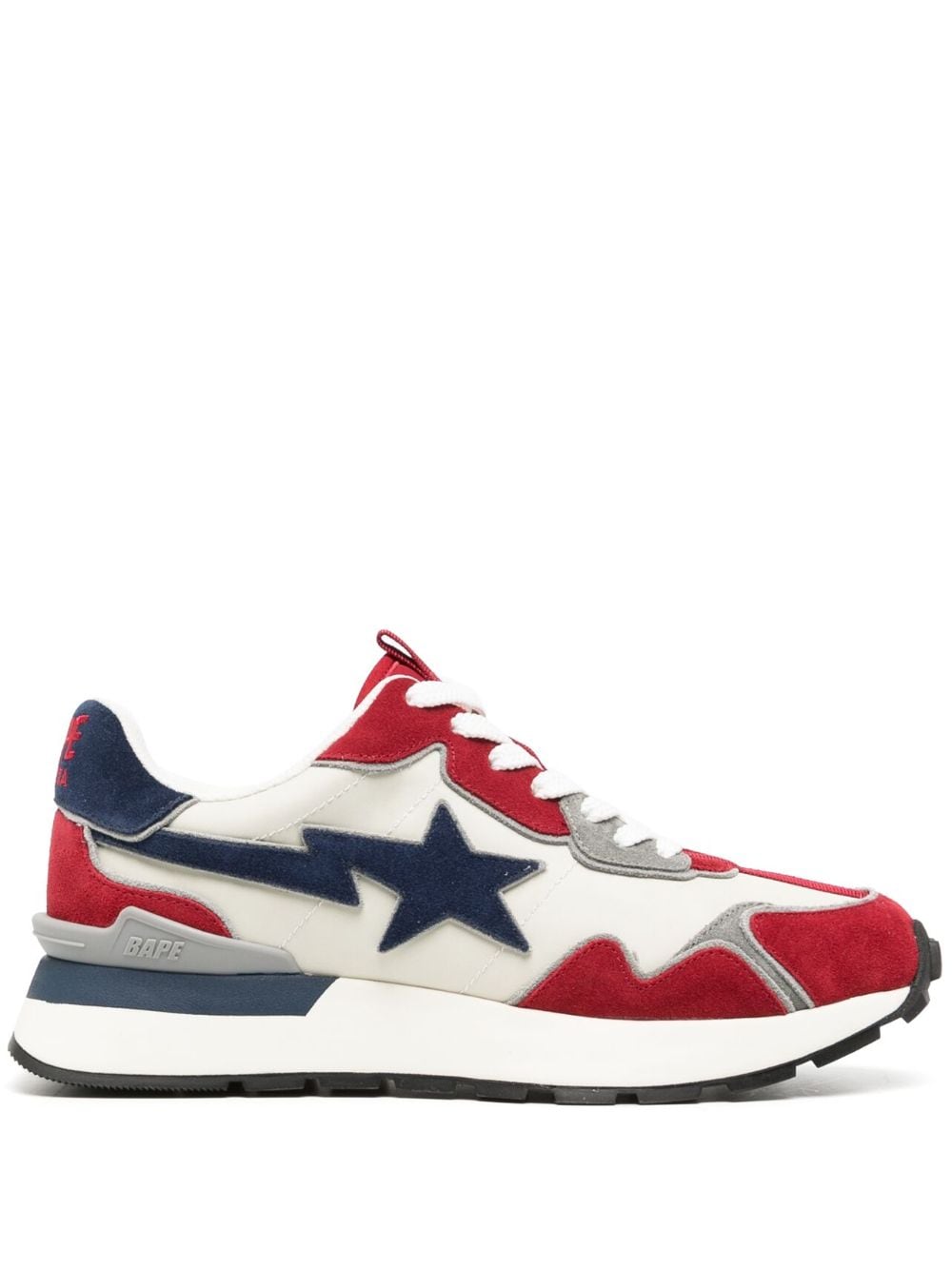 a bathing ape® baskets road sta express - rouge