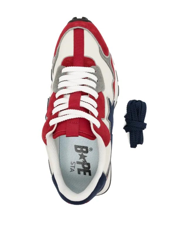 A BATHING APE® Road Sta Express スニーカー | レッド | FARFETCH JP