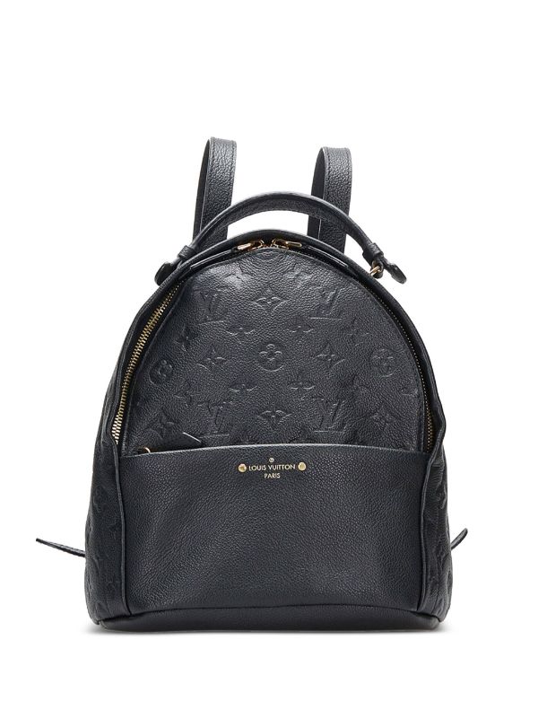 Louis Vuitton Monogram Empreinte Sorbonne Backpack Black M44016 LV Noir in  2023