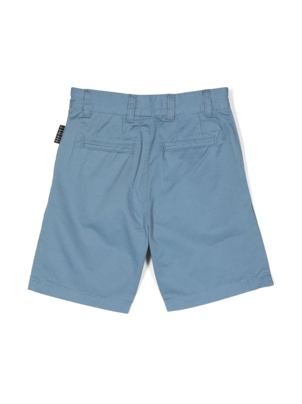 Molo Arley mid-rise cotton shorts - Blue