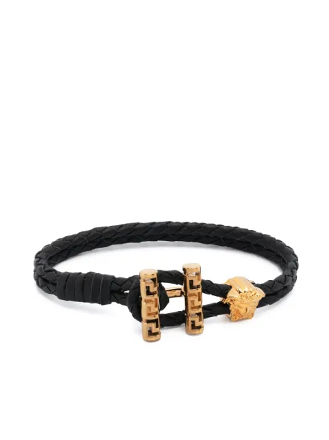 Versace Medusa braided bracelet
