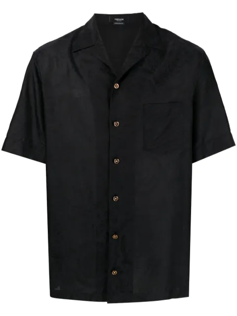 Versace Barocco jacquard shirt
