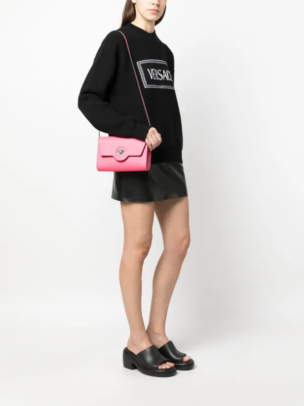 Versace pink crossbody online bag