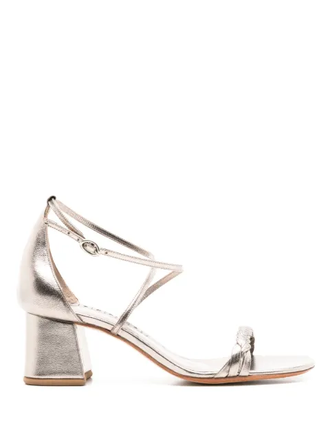 Sarah Chofakian Windsor 40mm metallic-effect sandals