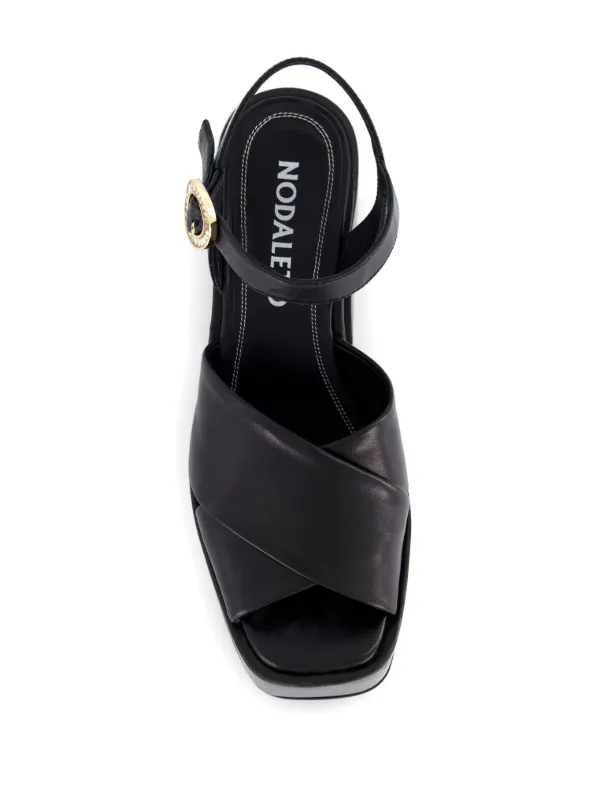 Nodaleto Bulla Joni Platform Sandals | Black | FARFETCH