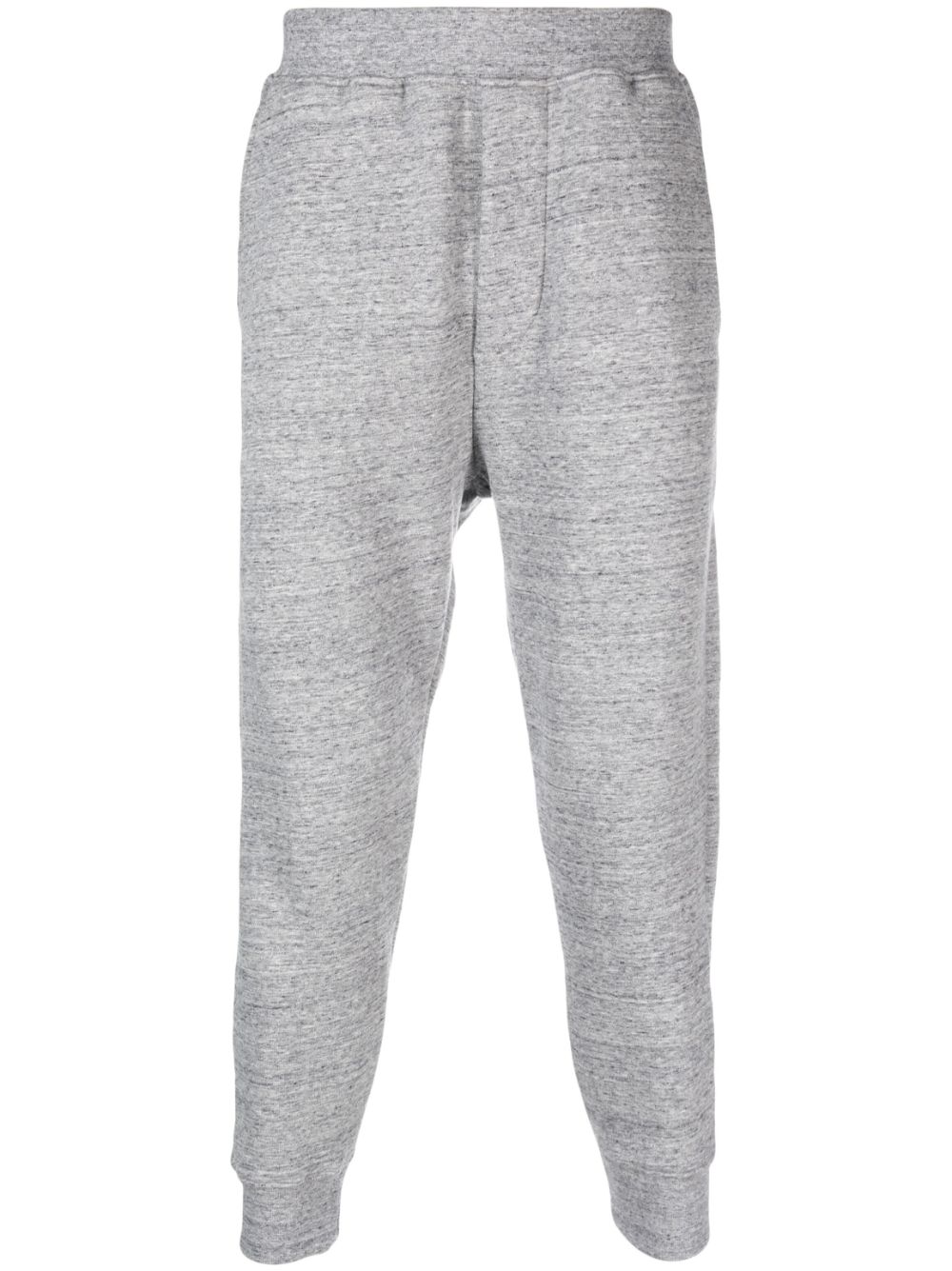 DSQUARED2 embroidered-logo cotton track pants - Grey