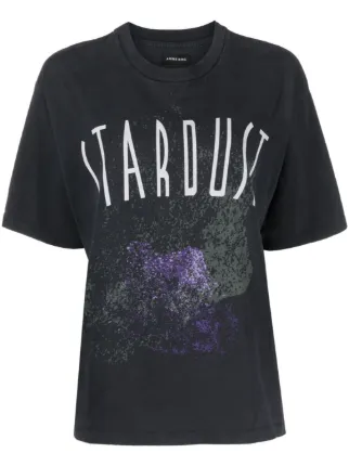 ANINE BING Camiseta Joel Stardust Con Estampado Gr fico Farfetch