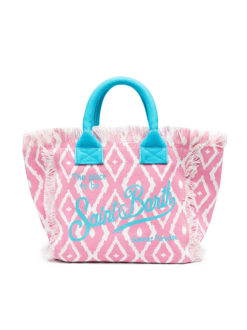 Mc2 Saint Barth Kids' Colette Print Bag In Pink