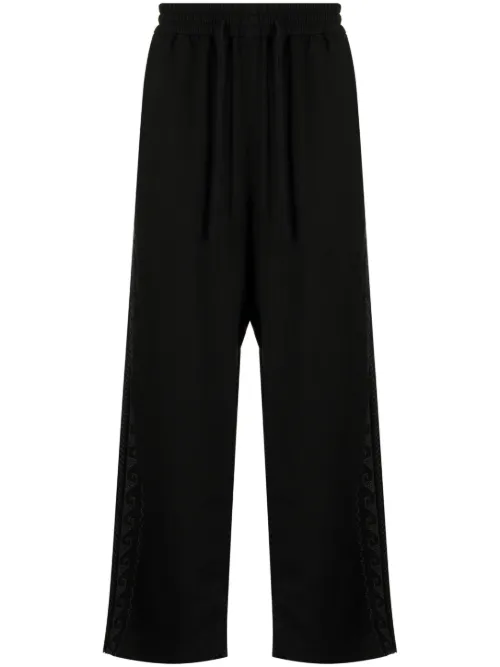 Pantalon à détails brodés - FIVE CM - Modalova