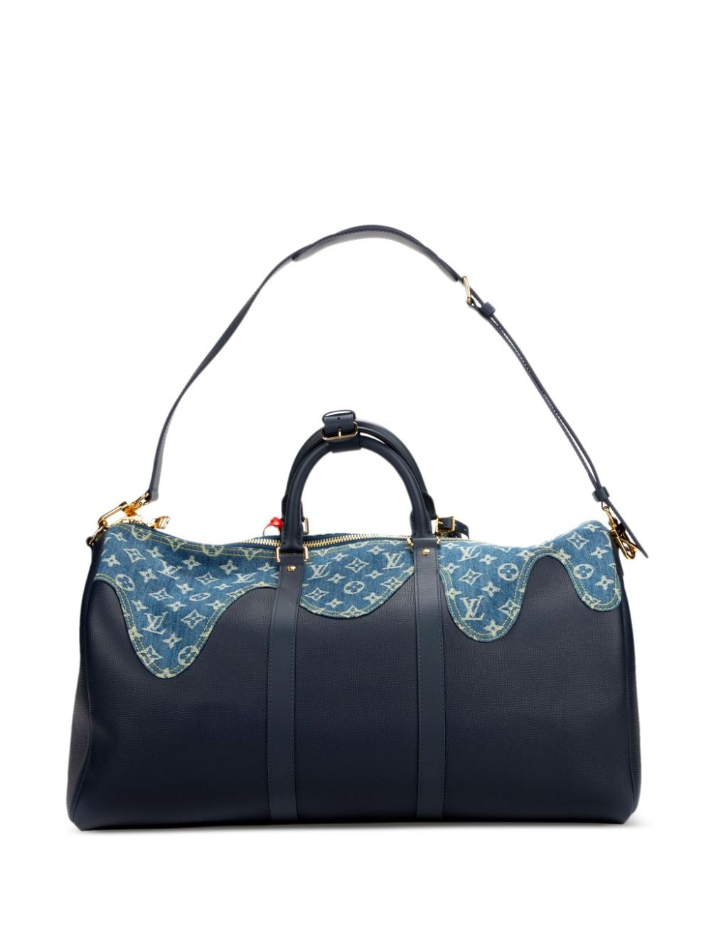 Louis Vuitton 2019 pre-owned Monogram Mesh Keepall Bandouliere 50 Travel  Bag - Farfetch