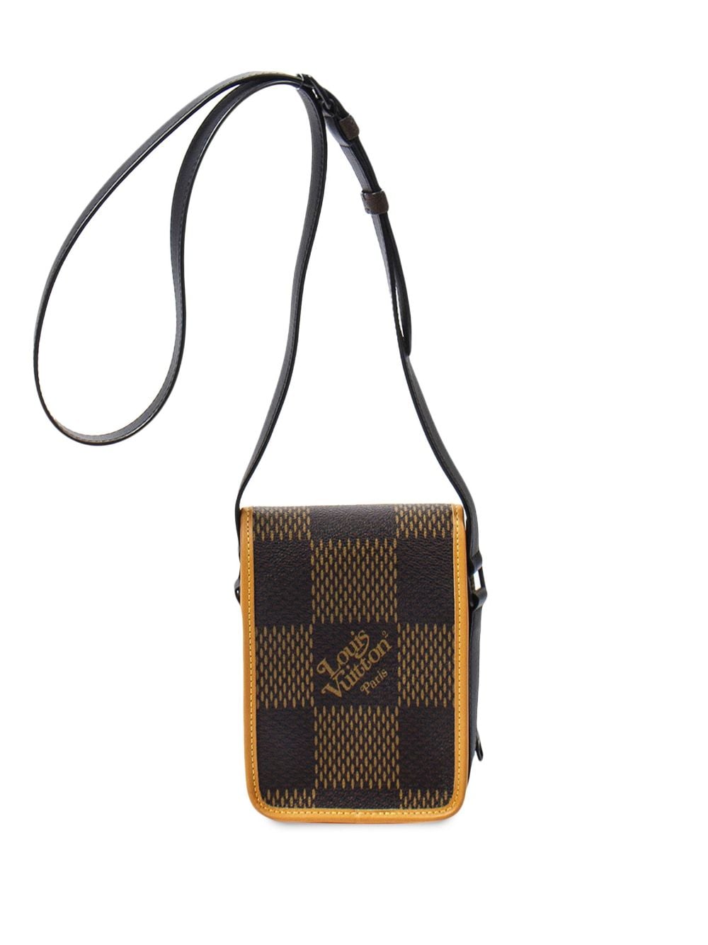 Louis Vuitton pre-owned Nigo Nano Amazone messenger bag - Bruin