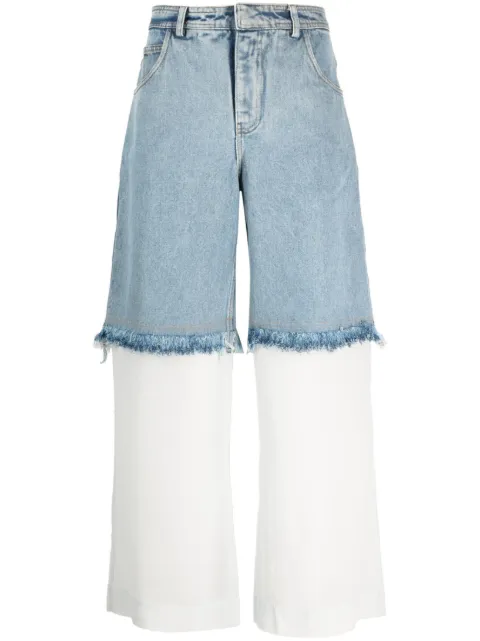 Christopher Esber Deconstruct Spliced Ghosted jeans