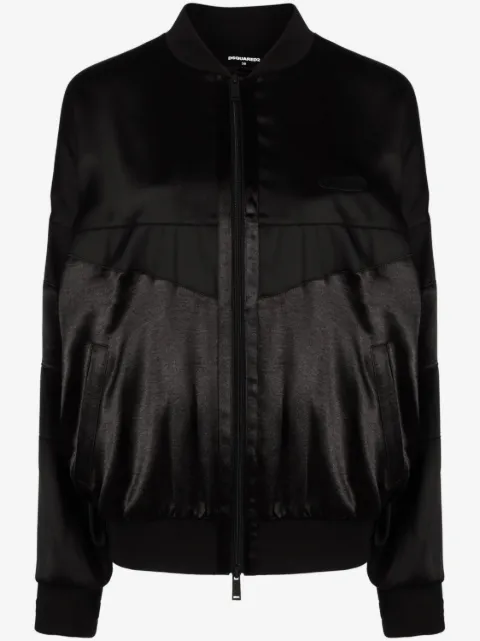 DSQUARED2 shine-effect bomber jacket