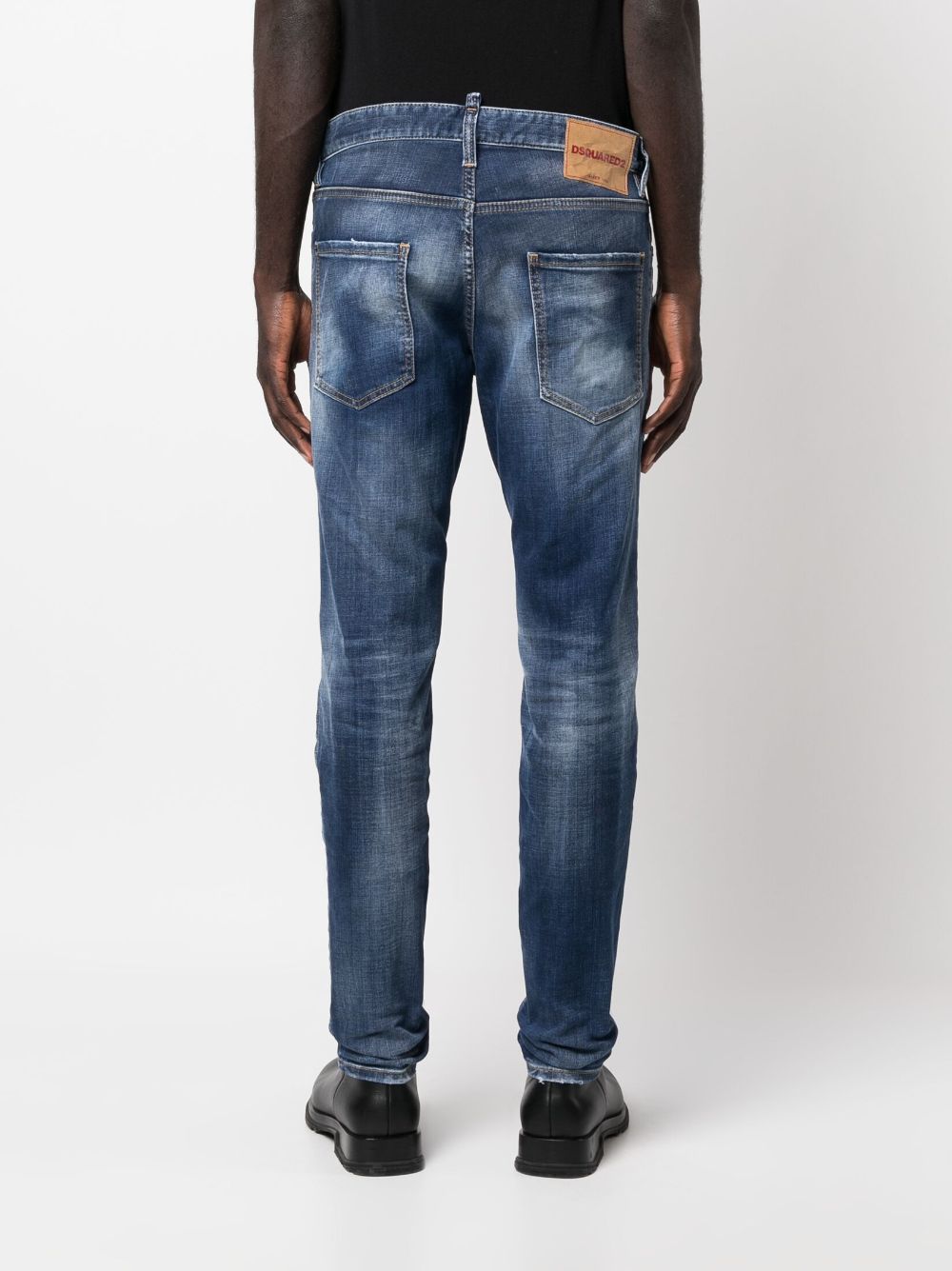 DSQUARED2 distressed-effect slim-leg jeans Men