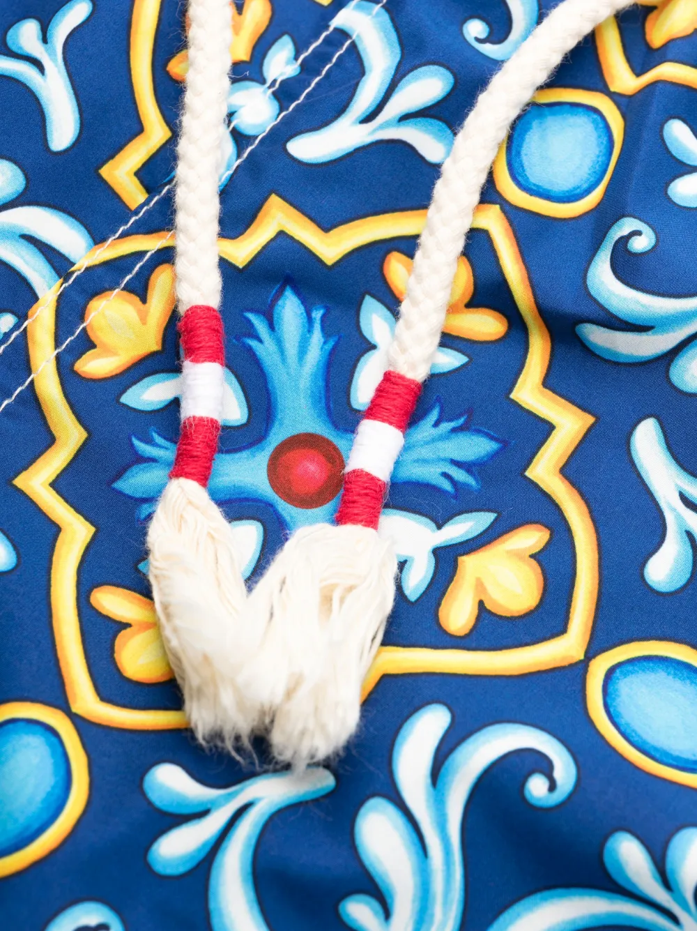 MC2 Saint Barth Zwembroek met grafische print Blauw