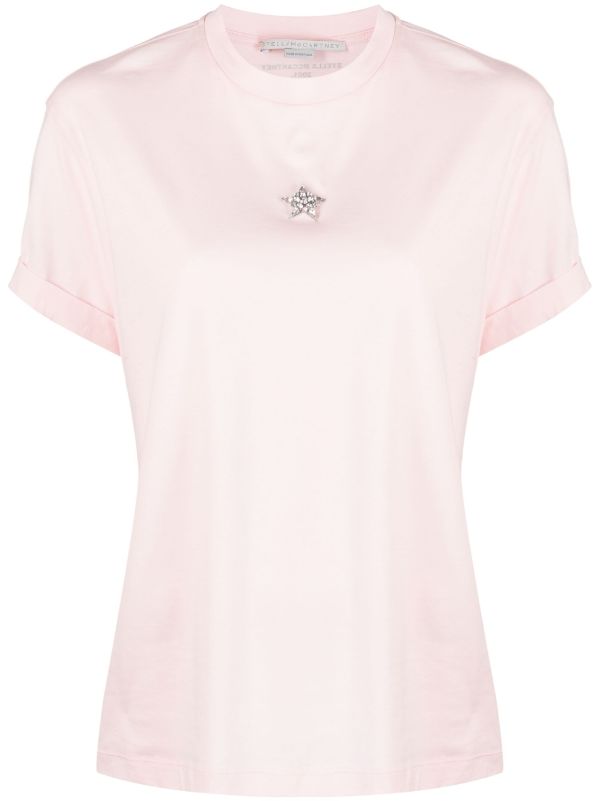 Stella McCartney Mini star-embroidered T-shirt - Farfetch