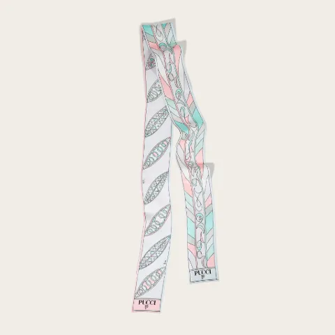 Girandole And Pesci-Print Silk-Twill Scarf