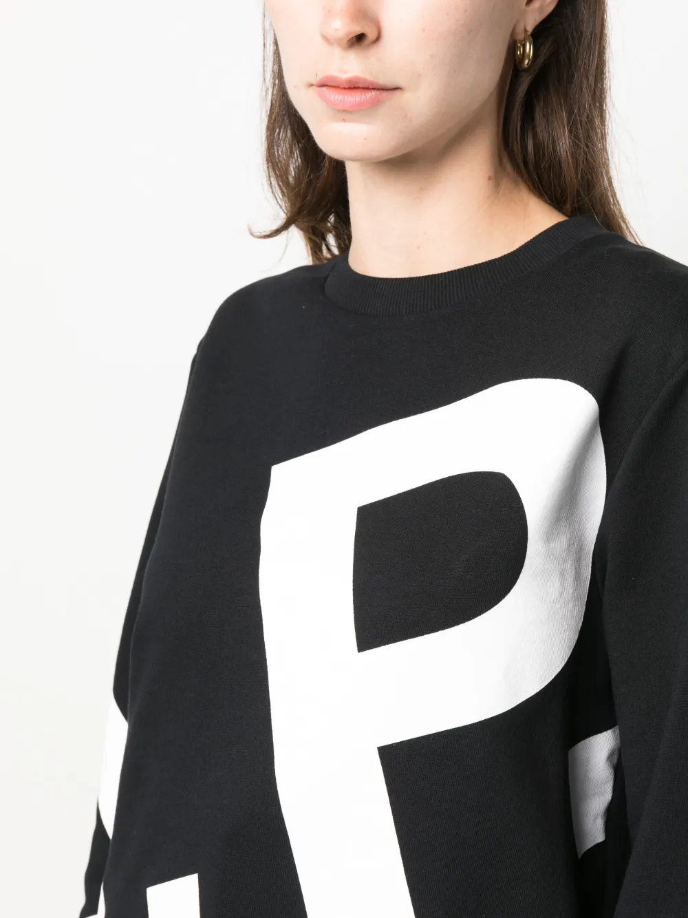 Cheap A.P.C. logo-print sweatshirt Women