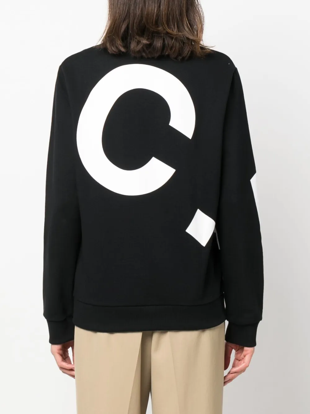 Cheap A.P.C. logo-print sweatshirt Women