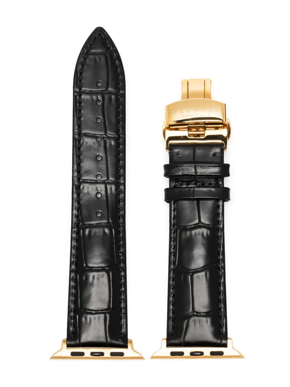 Loulou x Velante leather watch strap