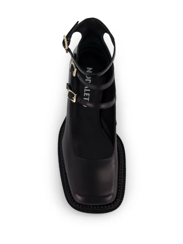 Nodaleto Bulla London Leather Pumps | Black | FARFETCH