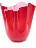 Venini handkerchief ceramic vase - Red