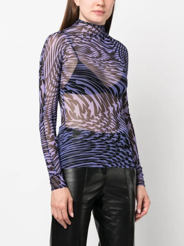 Mesh top online print