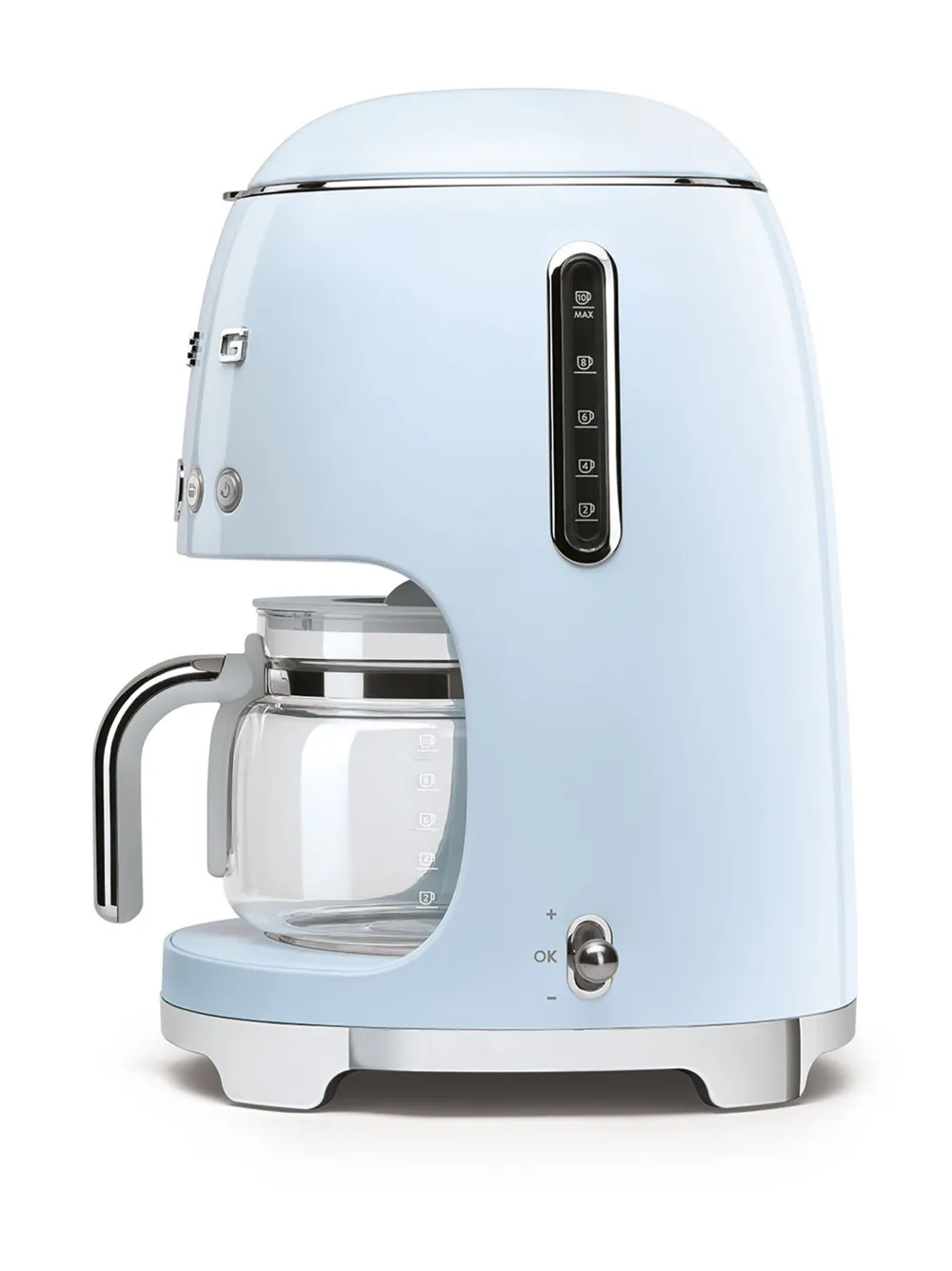 Smeg Retro Drip Filter Coffee Machine In 蓝色