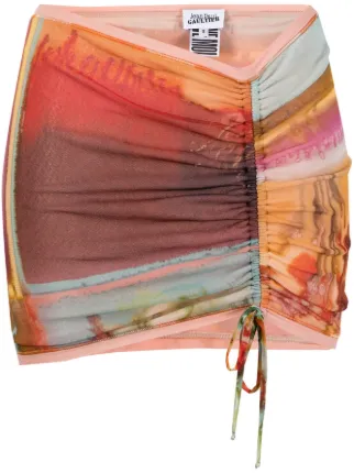 Jean Paul Gaultier The Scarf Miniskirt - Farfetch