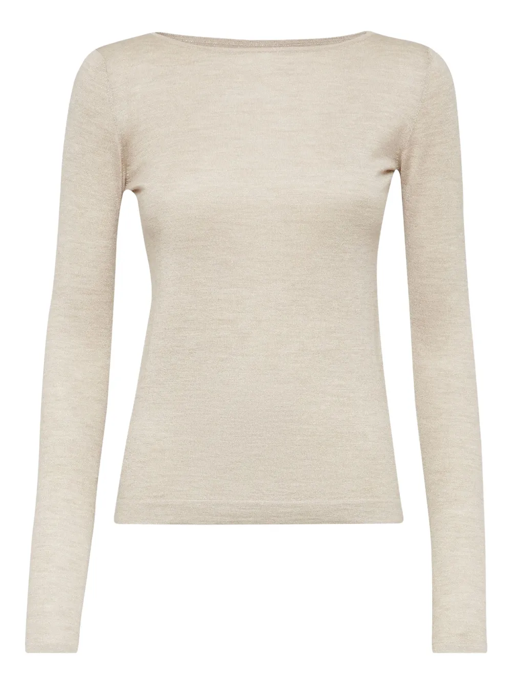 Brunello Cucinelli cashmere-blend jumper | Neutrals | Image 1