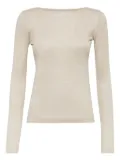 Brunello Cucinelli cashmere-blend jumper - Neutrals