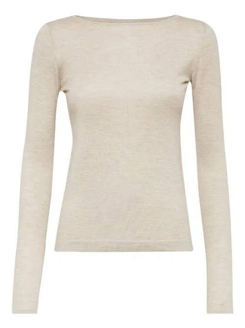 Pull en cachemire mélangé - Brunello Cucinelli - Modalova