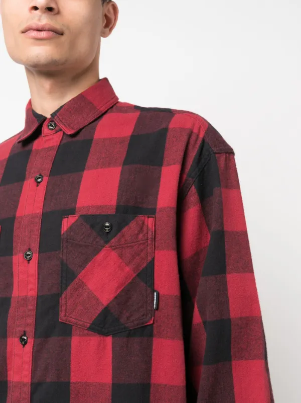 Neighborhood check-pattern Cotton Shirt - Farfetch